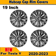 4PCS Hubcaps For Tesla Model Y Wheel Cover Full Rim 19