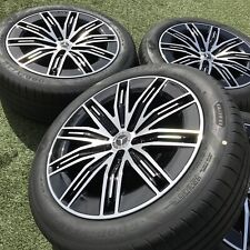 21 AMG MERCEDES EQS 580 RIMS TIRES 450 NEW SET 4 GENUINE WHEELS 2023 AMG STOCK picture