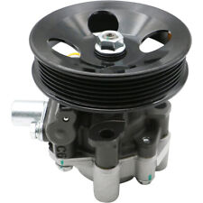 Power Steering Pump w/ Pulley For 1998-2002 Chevrolet Prizm Toyota Corolla Black picture