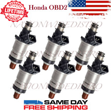 6 NEW OEM Keihin Fuel Injectors for 87-98 Acura RL 3.5 TL Legend 2.5 2.7 3.2 NSX picture