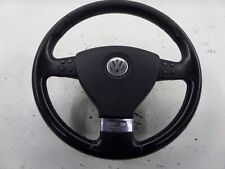 08 VW Golf R32 Steering Wheel DSG A/T 06-09 MK5 GTI Worn Leather See Pics OEM picture
