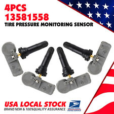 4× 13581558 TPMS Tire Pressure Sensors For Buick Verano 2012-2017 picture
