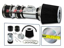 BCP BLACK 12-17 Traverse Enclave Acadia 3.6 V6 Air Intake System +Racing Filter picture