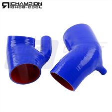 For BMW E46 323i 325i 328i 2.5L 2.8L M52 M54 Blue Intake Throttle Body Boot Hose picture