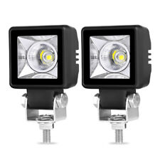 2X 2inch Square LED Light Cube Pods Spot Flood Driving Fog Lamp For Jeep Offroad picture