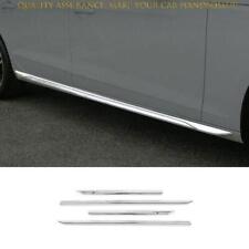 For Audi A4 S4 2020-2024 Glossy Chrome Side Door Body Guard Molding Strip Trim picture