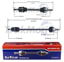 For Mercury Tracer Ford Escort Mazda FWD Pair Front CV Axle Shafts SurTrack Set picture