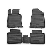 OMAC Floor Mats Liner for Kia Optima 2011-2015 Black TPE All-Weather 4 Pcs picture