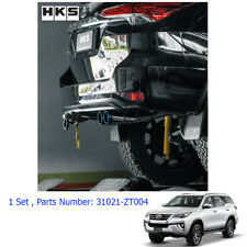 Performance Stainless Exhaust Pipe Twin Anodized Tip Fits Toyota Fortuner 15 17 picture
