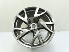 15 Nissan 370Z Convertible #1257 Wheel, Rays Forged Rim Staggard Rear 19x10 picture