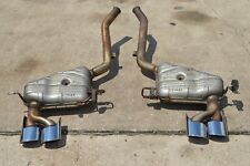 07-11 W164 MERCEDES ML63 AMG LEFT & RIGHT EXHAUST MUFFLER MUFFLERS PAIR #2 picture