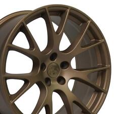 2528 Bronze 20x9 Wheels SET(4) Fit Chrysler 300 Charger Challenger Hellcat style picture