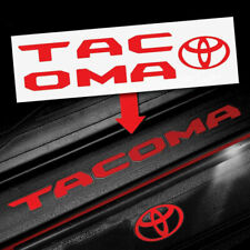 2016-2022 TACOMA Door Sill Protector Insert Letters Sticker Vinyl Decals picture