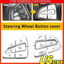 Chrome Steering Wheel Button sticker covers Fits Mercedes Benz GLC C Class W205 picture