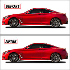 Chrome Delete Blackout Overlay for 2017-22 Infiniti Q60 Coupe Window Trim picture