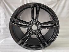 19 RIMS 2006 & UP BMW E90 328I 330CI 335I 3 SERIES STAGGERED GLOSS BLACK picture