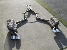 2003-06 Mercedes E55 AMG Exhaust Bolt On Quad Tip STAINLESS EXHUAST SYSTEM. picture