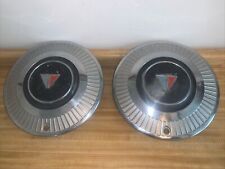 63 64 65 Plymouth Valiant 13 inch hubcaps wheel covers Oem Mopar Used Set Of 2 picture