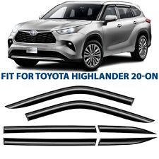 Rain Guards Vent Visors Shade for 2020-2023 Toyota Highlander picture