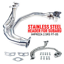 New STAINLESS STEEL HEADER FOR SUBARU IMPREZA 2.5RS 1997-2005fw picture