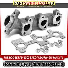 Right Exhaust Manifold w/ Gasket Kit for Dodge Dakota Durango Mitsubishi Raider picture