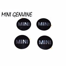 NEW For Mini Cooper Set of 4 Wheel Cap Center Emblems Genuine 36 13 6 758 687 picture