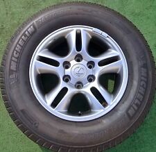 Factory Lexus GX470 Wheel Tire 80% Michelin Spare OEM Tacoma Tundra 6 Lug 74167 picture