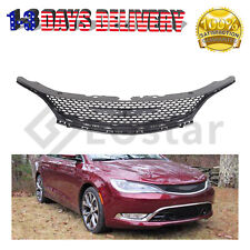 New Front Upper Grille Assembly Black Fits 2015-2017 Chrysler 200 68103934AC picture