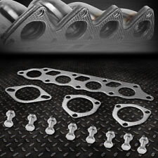 FOR 00-04 FORD FOCUS ZETEC ZX3/ZX5 EXHAUST MANIFOLD HEADER GASKET SET W/BOLTS picture