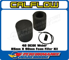 40 DCOE Weber Carb 85mm x 90mm Foam Sock Air Filter Kit Washable picture