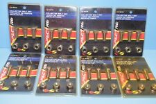 Lot of 8 sets GOLD Header Collector Bolts 3/8 X 1