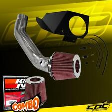 For 14-16 BMW 435i F32/F33 3.0L 6cyl AT Polish Cold Air Intake + K&N Air Filter picture