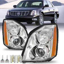 Projector Headlights for 2006-2011 Cadillac DTS HID/Xenon Lamps Left+Right 06-11 picture