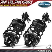 2x Front Complete Strut & Coil Spring Assembly for Nissan Altima 2000 2001 2.4L picture