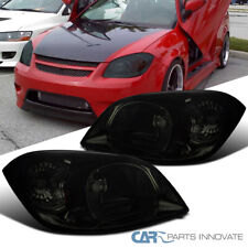 Fits 2005-2010 Chevy Cobalt 07-09 Pontiac G5 05-06 Smoke Headlights Replacement picture