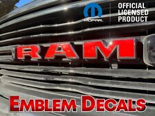 RAM 3500 Grill Emblem Decals 2019 2020 2021 2022 2023 TRADESMAN picture