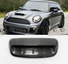 VTX Style REAL Carbon Fiber Hood Scoop Air Vent For Mini Cooper S R56 2007-2014 picture