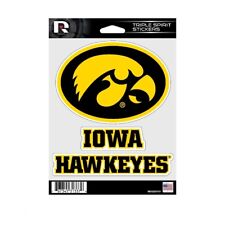 Iowa Hawkeyes Triple Spirit Stickers picture