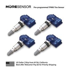 4PC 315MHz MORESENSOR TPMS Clamp-in Tire Sensor for Odyssey Civic Insight Fit picture