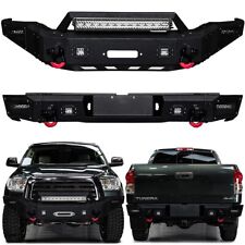 Vijay For 2007-2013 2nd Gen Tundra  Fornt Bumper and Rear Bumper w/9xLED Lights picture