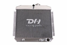 4Row Radiator For 1955-1957 Chevy Bel Air Del Ray One-Fifty Two-Ten 3.8/4.3/4.6L picture
