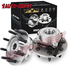 2x 4WD Front Wheel Bearing Hubs for Dodge Ram 1500 2500 3500 2006 2007 2008 8LUG picture