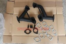 216 235 261 Chevy Inline 6 Cylinder Stove Bolt Steel Headers, Painted Black picture