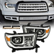For 07-13 Tundra 08-17 Sequoia Chrome AlphaRex Base Series Projector Headlights picture