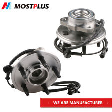 Set(2) Front Wheel Hub Bearing Assembly w/ ABS For Aviator Explorer 4x4 5 Lug picture
