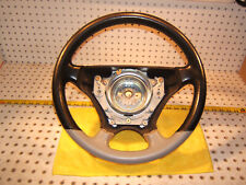 Mercedes 95-96 C36 W202 AMG Black Light Gray steering OEM 1 Wheel,C36 AMG picture