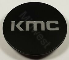 KMC700 Revert KMC KM700CAPB-SB Satin Black Snap In Wheel Rim Center Cap New picture