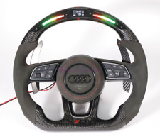 Audi Carbon Fiber LED Steering Wheel Racing A1 A3 A4 A5 S3 S4 S5 RS3 RS4 RS5 picture