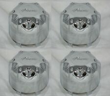 4 CAP DEAL PACER WHEEL RIM 89-9235HM CHROME CENTER CAPS WITH WIRE RETAINER RINGS picture