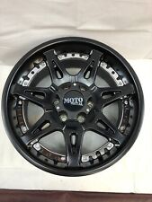 FLOW ONE F1 Gloss Gunmetal Silver Painted F188502GGMS-18X8.5-6 BOLT picture